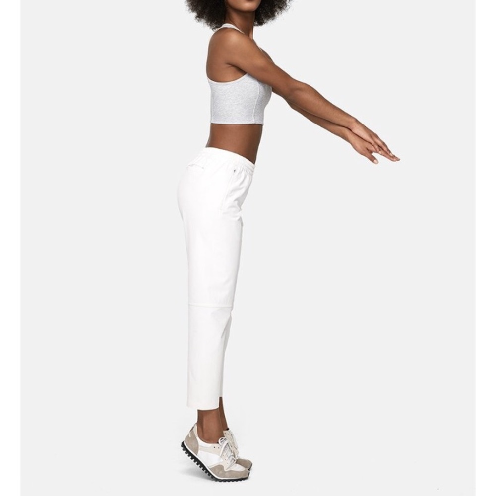Outdoor Voices Bone Stretch Crepe Track Pants